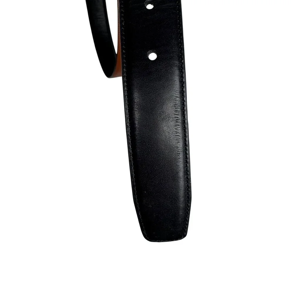 Cole Haan Genuine Black‎ Leather Belt Classic Belt Men's Size 38